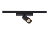 Ledkia Spot LED sur Rail Magnétique 25mm Extra-Plat 7W 48V Noir 4000K Blanc neutre