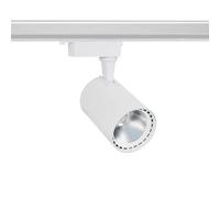 Ledkia Spot LED sur Rail Monophasé 30W Bron Blanc 3000K Blanc chaud