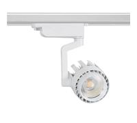 Ledkia Spot LED sur Rail Monophasé 30W Dora Blanc 3000K Blanc chaud
