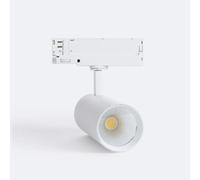 Ledkia Spot LED sur Rail Triphasé 30W Carlo Blanc 4000K Blanc neutre