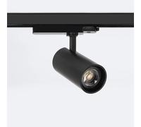 Ledkia Spot LED sur Rail Triphasé 30W Fasano Dimmable Noir 4000K Blanc neutre