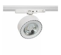 Ledkia Spot LED sur Rail Triphasé 30W Onuba CCT Sélectionnable Blanc 3000K - 4000K -