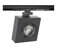 Ledkia Spot LED sur Rail Triphasé 30W Pearly 4000K Blanc neutre