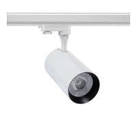 Ledkia Spot LED sur Rail Triphasé 30W Vulcan Blanc 4000K Blanc neutre