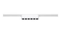 Ledkia Spot Linéaire LED sur Rail Magnétique 25mm Extra-Plat 6W 48V Blanc Optic 120mm