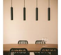 Suspension Aluminium Aritz 4 Spots Doré