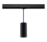 Ledkia Suspension Cuarzo rail triphasé - Noir
