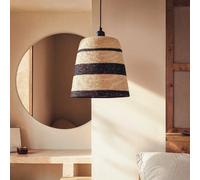 Suspension Fibres Naturelles Kavya Noir