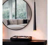 Ledkia Suspension LED 3W Métal Hauteur Réglable Agnes Noir