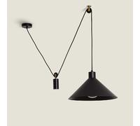 Ledkia Suspension Métal Aleya Noir