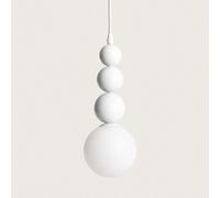 LEDKIA LIGHTING Suspension Métal Dunia Blanc G9