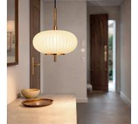 Ledkia Suspension Métal et Verre Beca Oblade Bronze