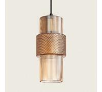 Ledkia Suspension Métal et Verre Berila Gris Fumée