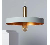 LEDKIA LIGHTING Suspension Métal Furiko Blanc E27