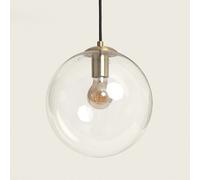 Suspension Métal Et Verre Moonlight Clear Transparent