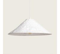 Ledkia Suspension Rapa en papier - Blanc