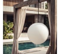 Ledkia Suspension Sphérique Décorative Boule de Lumière LED RGB+CCT Evan Orb ø28 cm