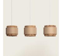 Suspension Fibres Naturelles Tri Orleans Beige