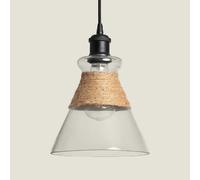 Ledkia Suspension verre Royesa - Noir