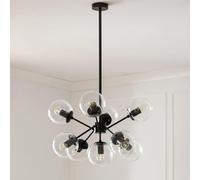 Ledkia Suspension Wassily 9 spots - Noir