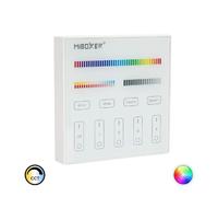 Ledkia Télécommande murale RF pour variateur LED RGB+CCT 4 zones