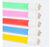 Ledkia Tube LED T8 G13 60cm PC Tube LED Couleur 9W Individuel Bleu