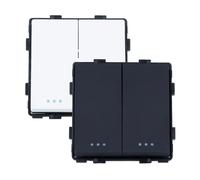 Ledkia Va-et-Vient Double Modern - Blanc