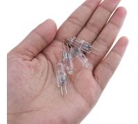 LEDLOCLB Ampoule Halogène G4 DC 12 V Type G4 Halogène 20 W Clair Chaque Ampoule Est Livrée Avec Une Boîte Intérieure, Adaptée À La Décoration De La Maison.,blanc Chaud 2800-3200k,20W-5 Pièces