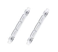 LEDLUX Lampes Halogènes 2 Pièces Dimmable R7S Blanc Chaud 2700K (78mm, 80W 1250lm)