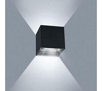ledmo 20W Applique Murale Extérieure LED 6000K IP65 Angle Réglable | Angle réglable, corps aluminium, 6000K blanc froid, IP65 étanche intérieur, balcon jardin villa, étanche durable