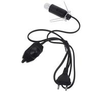 LEDMOMO Ampoule À Filament De Tungstène E14 Avec Câble D’Alimentation Et Ligne De Gradation Pour Prise Européenne Variateur D’Intensité Pour Lampe À Sel 7.50 X 7.00 X 2.50 cm