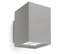 Leds-C4 Afrodita - Mur extérieur LED Up & Down gris clair 1690lm 3000K IP55