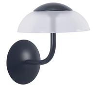 LEDS C4, applique extérieure - 9,2 W, lumière blanc chaud, 350 lm, indice de protection IP54, couleur noire
