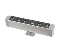 Leds-C4 Convert Spot Mural Led Extérieur aluminium anodisé, transparent