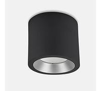 LedsC4 - Plafonnier LED pour l'extérieur et l'intérieur, design moderne et fonctionnel, efficacité énergétique, indice de protection IP, 168 mm, noir, polyvalent et durable