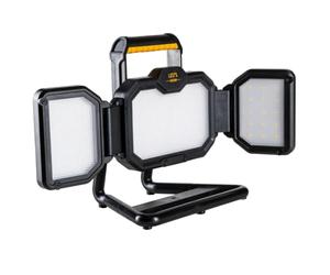 Led's Work Projecteur de travail LED sans fil 30 W, 3000 lumens, IP54, intensité variable