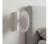LedsC4 Applique LED Ely Surface 12,8 W, lumière chaude 3 000 K, design ultrafin 2,8 cm, 668 lm, intérieur, style moderne, installation facile, finition blanche