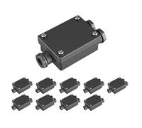 ledscom.de 10x connecteurs de câbles doubles pour l'extérieur, IP68, manchon pour câbles de 6-8mm de diamètre