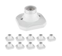 ledscom.de 10x plafonniers/douilles ELEKTRA, blancs, 1x E27 max. 60 W