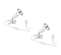 ledscom.de 2x E27 Lampe à pince LIK, blanc in 27 PAR30 LED lampe à réflecteur 1025lm blanc