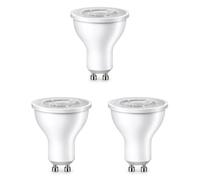 ledscom.de 3 spots LED GU10 0,3 W, très faible intensité lumineuse, angle étroit de 32°, blanc chaud