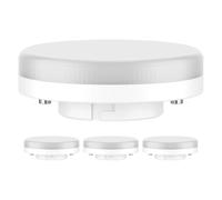 ledscom.de 4x GX53 LED Ampoule, blanc chaud (2700 K), 6,2 W, 509lm, 97°, mate