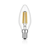 ledscom.de Ampoule LED E14, bougie, blanc chaud (2700 K), 3,7 W, 452lm