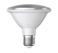 ledscom.de Ampoule LED E27, PAR30 cou court, blanc (4200 K), 13 W, 1025lm, 43°, miroir réflecteur (argent)