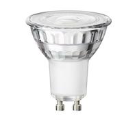 ledscom.de Ampoule LED GU10, PAR16, blanc chaud (2800 K), 7,6 W, 1103 lm, 33° miroir réflecteur (argent