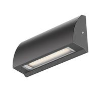 ledscom.de Applique murale LED/éclairage d'escalier SEGIN pour l'extérieur, IP54, plat, downlight, anthracite mat, carré, 3,8 W, 265lm, blanc chaud
