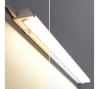 ledscom.de Lampe LED sous châssis LIWO 58cm, avec câble de raccordement, orientable, 958lm, blanc chaud/blanc