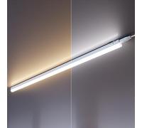 ledscom.de Lot de 5 lampes LED sous châssis Rigel, 87,3cm chacune, température de couleur réglable /, 49,625W, 1122lm chacune