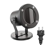 ledscom.de Projecteur de jardin MIBU pour l'extérieur, IP55, fiche, noir, 1x GU10 max. 15W