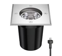 ledscom.de Spot encastré de sol REJA pour extérieur inox carré IP67 in U5.3 LED (blanc, 5,38W, 524lm, 30°)